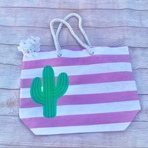 Canvas Beach Tote